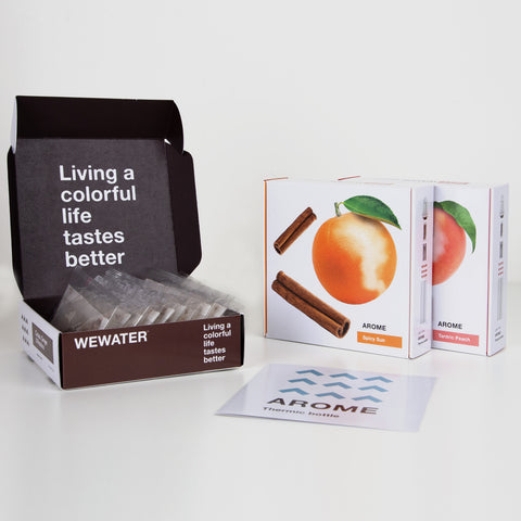 Set of 3 hot infusions: Masala Cacao + Tantric Peach + Spicy Sun