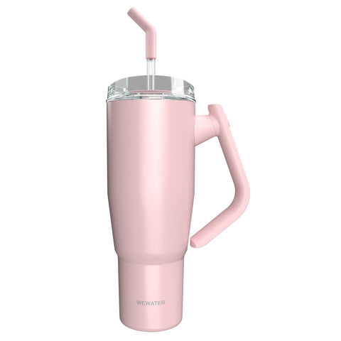 Big Chill Rose 950ml Travel Tumbler with Straw
