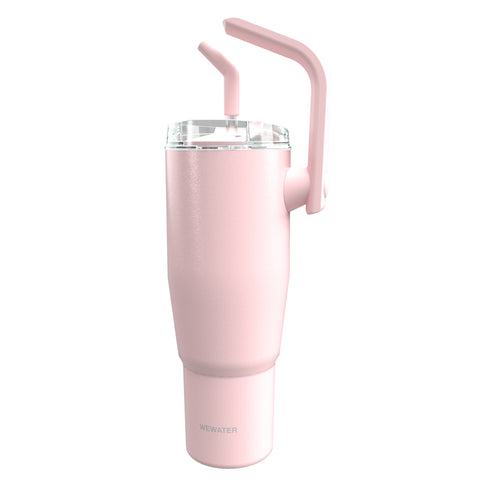 Big Chill Rose 950ml Travel Tumbler with Straw