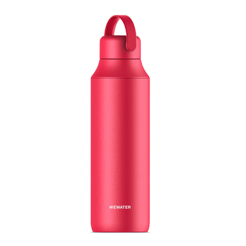 Hot Pink thermal bottle with infuser
