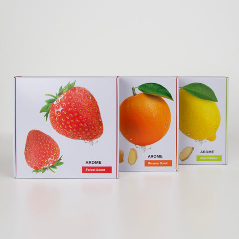 Set of 3 cold infusions: Bonjour Soleil + Cool Passion + Forest Scent