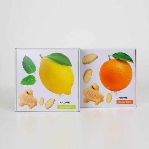 Set of 2 cold infusions: Bonjour Soleil + Cool Passion