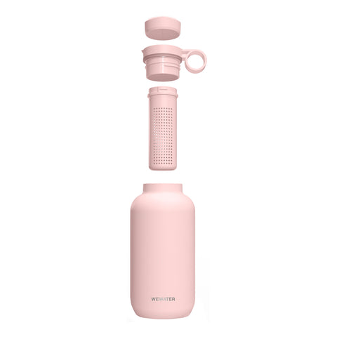 INFUSE thermal water bottle with infuser 530 ml Pearl