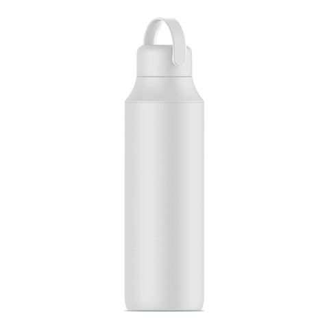 Artic White thermal bottle with infuser